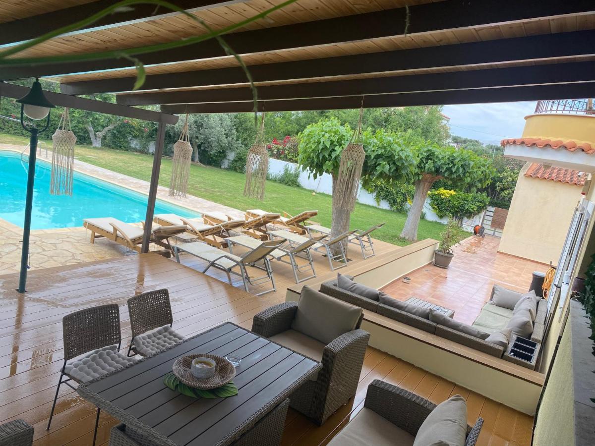 Relaxing Villa With Swimming Pool And Garden Agios Georgios  Екстер'єр фото