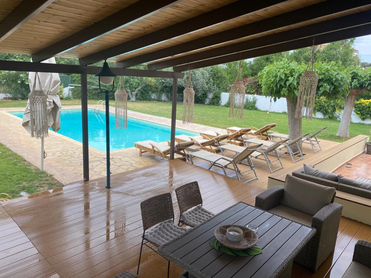 Relaxing Villa With Swimming Pool And Garden Agios Georgios  Екстер'єр фото